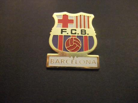 Futbol Club Barcelona Spaanse voetbalclub .Catalonië, logo